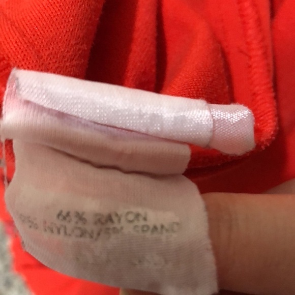 NICHOLAS Halter Cross Formal Dress Size Red Maxi - Picture 10 of 14